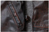 Blouson Cuir Homme Vintage