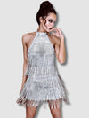 Robe A Frange Paillette