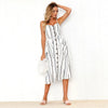 Robe à Rayures Vintage