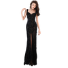 Robe Gatsby à Paillettes Dorées