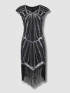 Robe Charleston Année 20 Argent