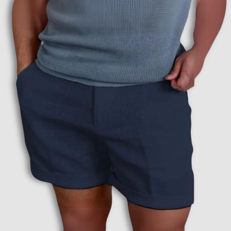 Short Lin Artisanat Raffiné
