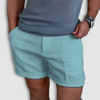 Short Lin Artisanat Raffiné