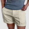 Short Lin Artisanat Raffiné