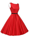 Robe Rockabilly Rouge