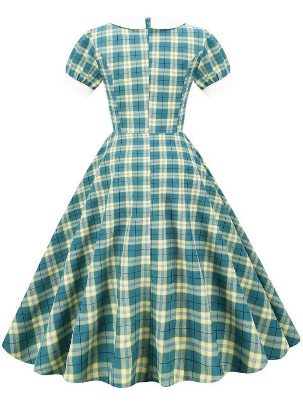 Robe à Carreaux Vintage