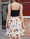 Robe d’Halloween Citrouille Blanche