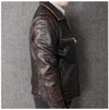 Blouson Cuir Homme Vintage