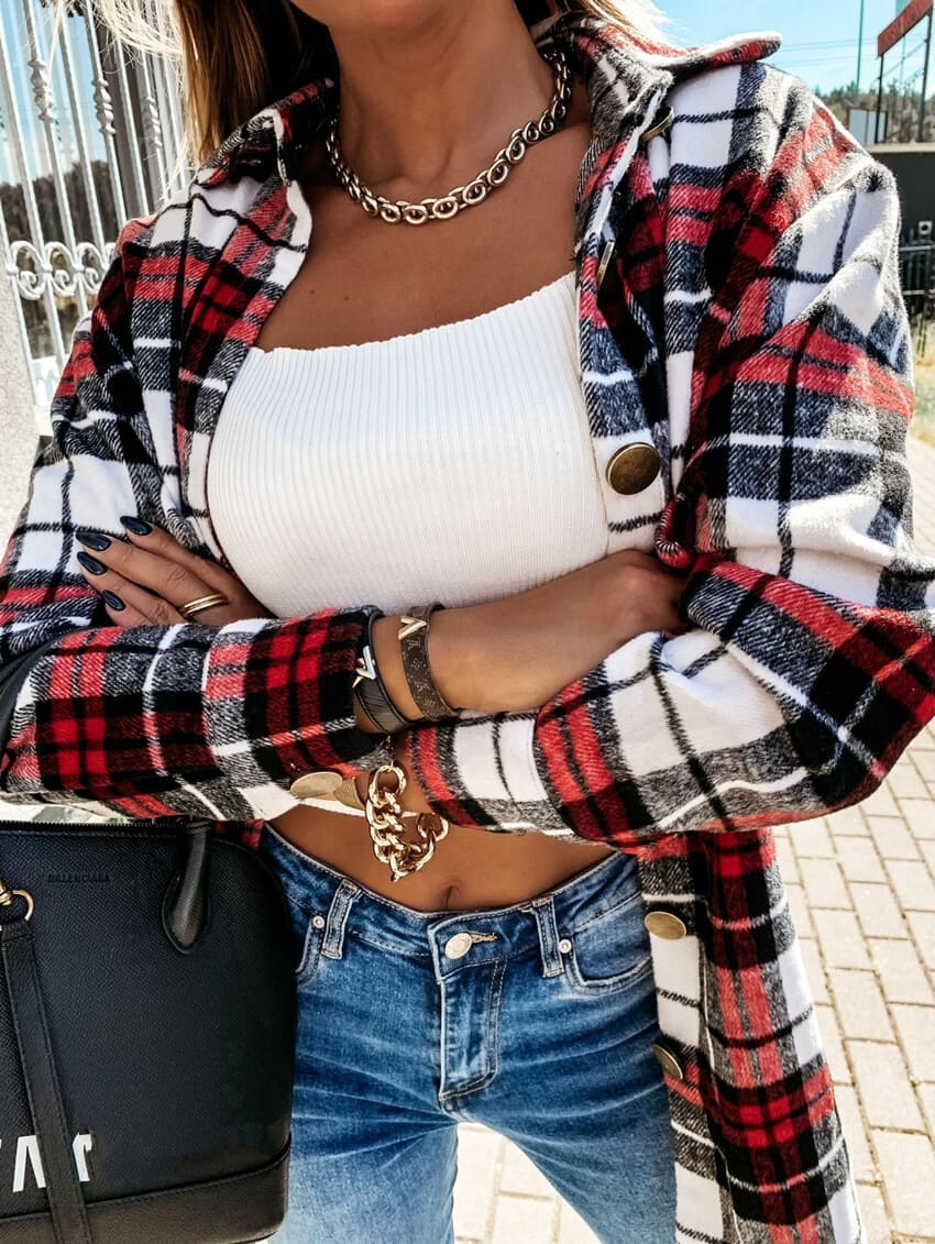 Manteau Retro Chic Vintage