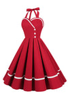 Robe Pin Up Vintage en Col V des années 50