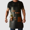 Tablier en Cuir Multifonctionnel