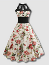 Robe Vintage Pin-Up Fleurie