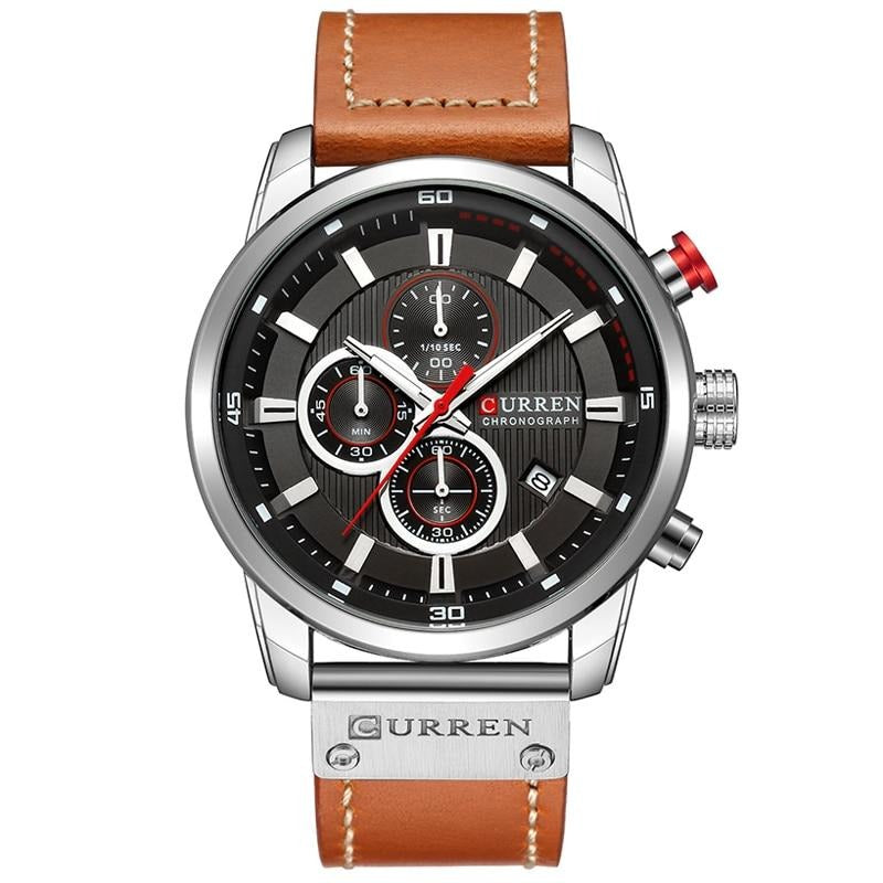 Montre Cuir Homme Vintage
