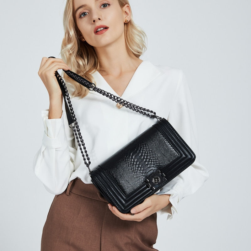 Sac à Main Python Vintage