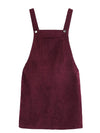 Robe Salopette Velours Côtelé