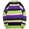 Pull vintage col rond