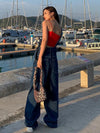 Salopette Jean Femme Large