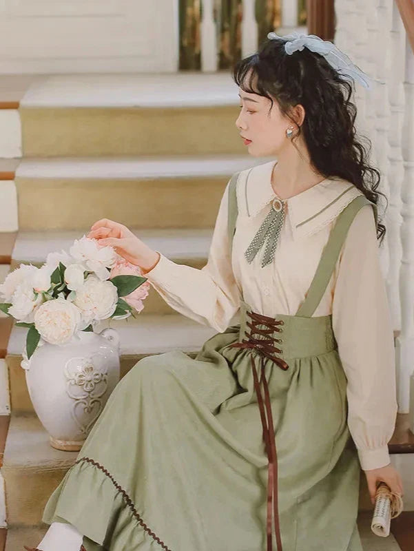 Salopette Robe Style Retro