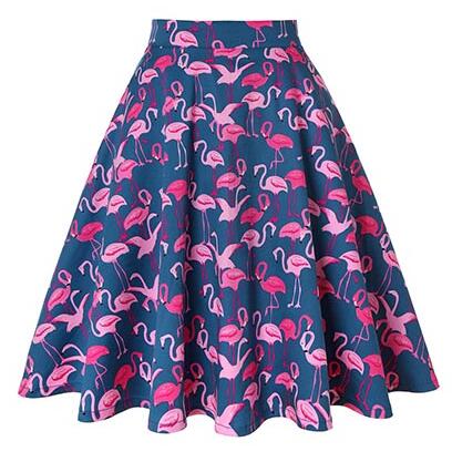 Vintage Flamingo Skirt