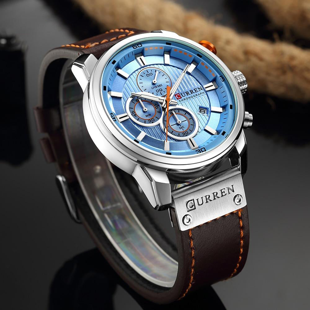 Montre Cuir Homme Vintage