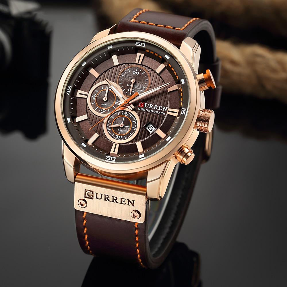 Montre Cuir Homme Vintage