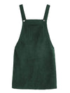 Robe Salopette Velours Côtelé