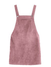 Robe Salopette Velours Côtelé