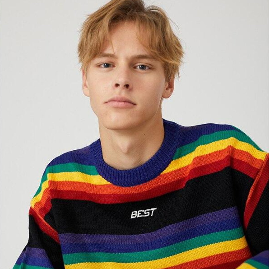 Vintage striped sweater