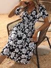 Robe Longue Trapèze en Soie