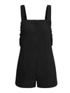Salopette Short Noir Femme