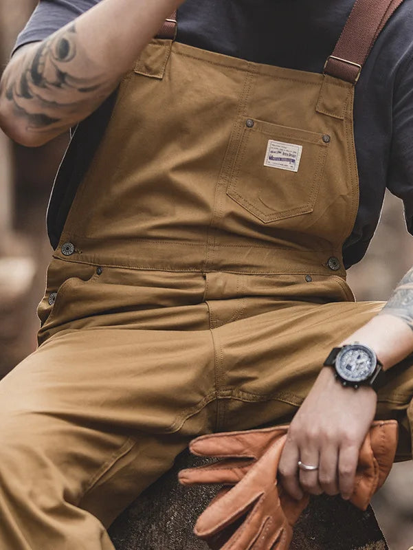 Salopette Marron Homme
