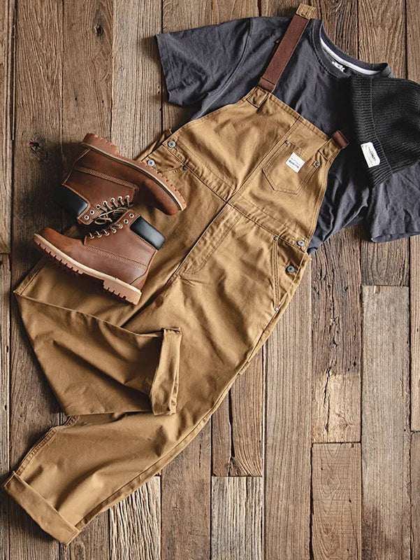 Salopette Marron Homme