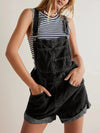 Salopette Short Denim Femme