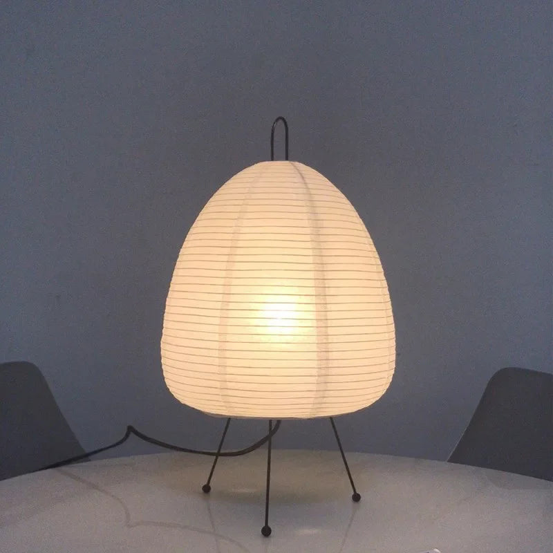 Lampe Lanterne en Papier de Riz Japonais