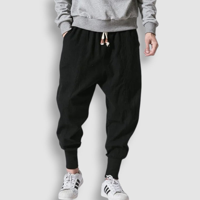 Pantalon Harem Japonais Velours