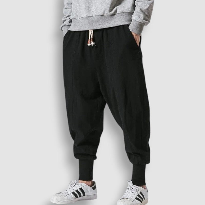 Pantalon Harem Japonais Velours