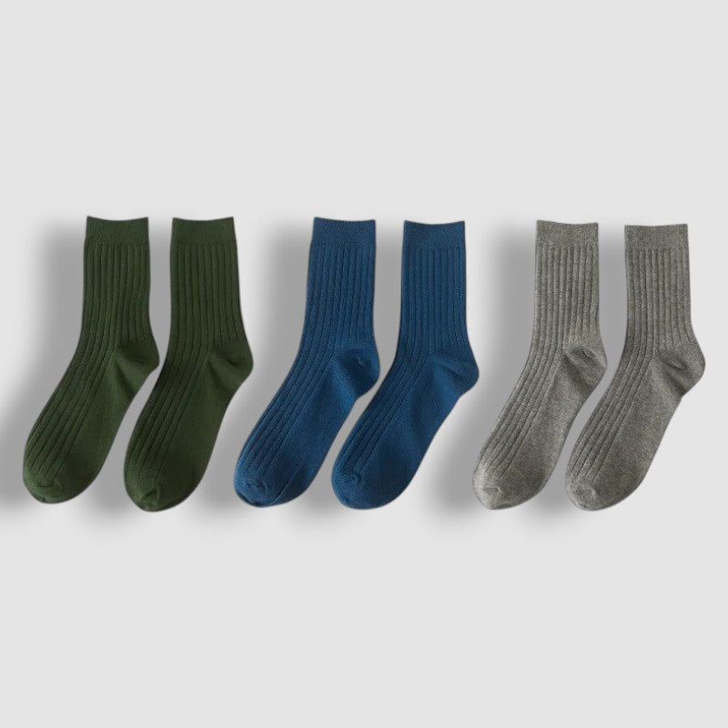 Lot de 3 paires de Chaussettes en Coton