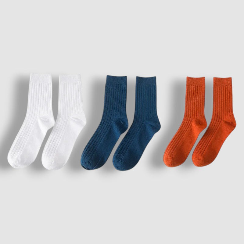 Lot de 3 paires de Chaussettes en Coton