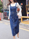 Robe Jean Salopette Femme