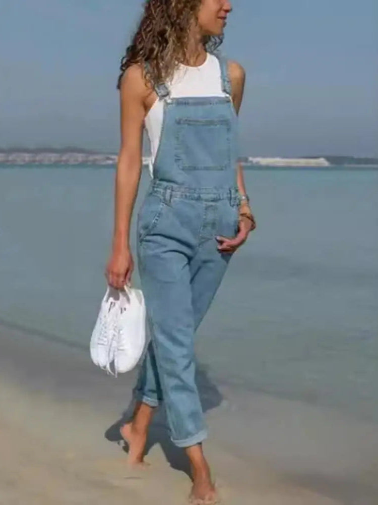 Salopette Jeans pour Femme
