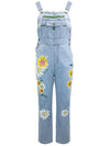 Salopette Jean Boho Florale