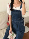 Jupe Salopette en Jean Femme
