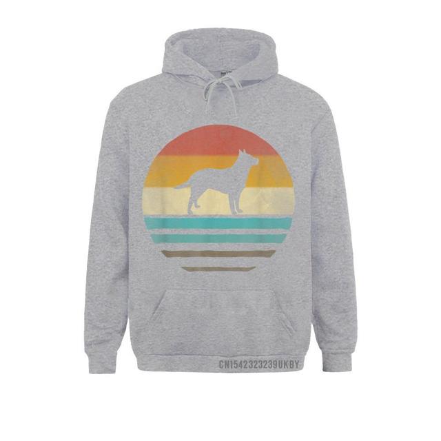 Sweat à Capuche Vintage avec Motif pour Homme