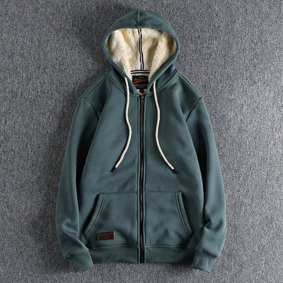 Sweat à Capuche Zippé Homme