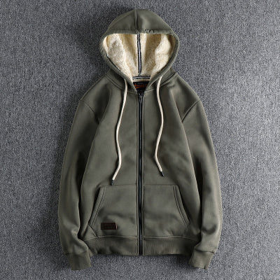 Sweat à Capuche Zippé Homme