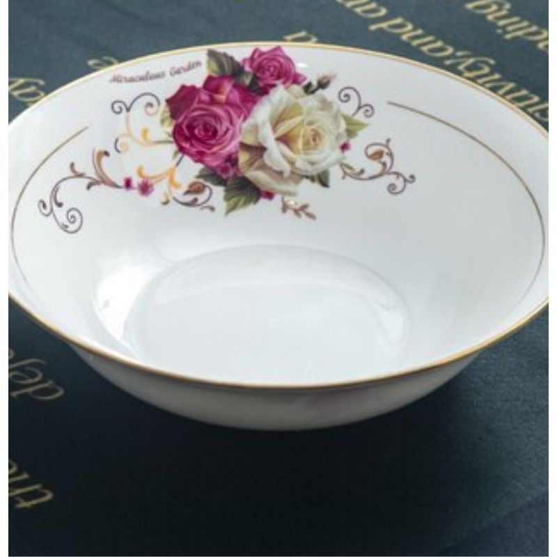 Bol Vintage Avec Motif de Fleur