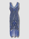 Robe Gatsby - Charleston Bleu