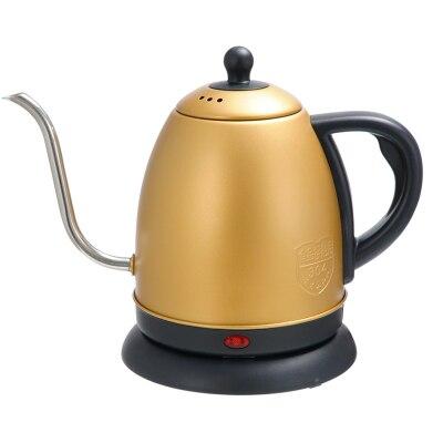 Bouilloire vintage électrique à col de cygne