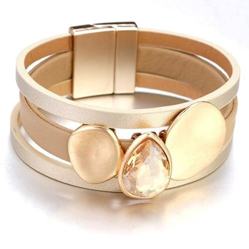 Bracelet Vintage Femme Saphir