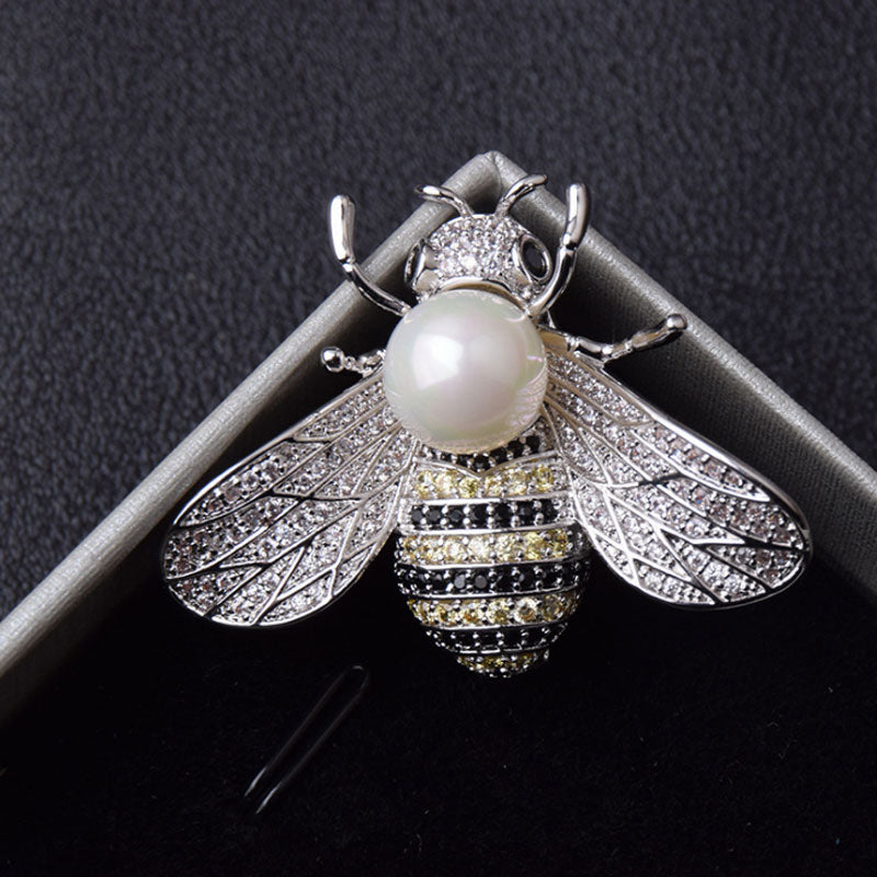 Broche Abeille Vintage